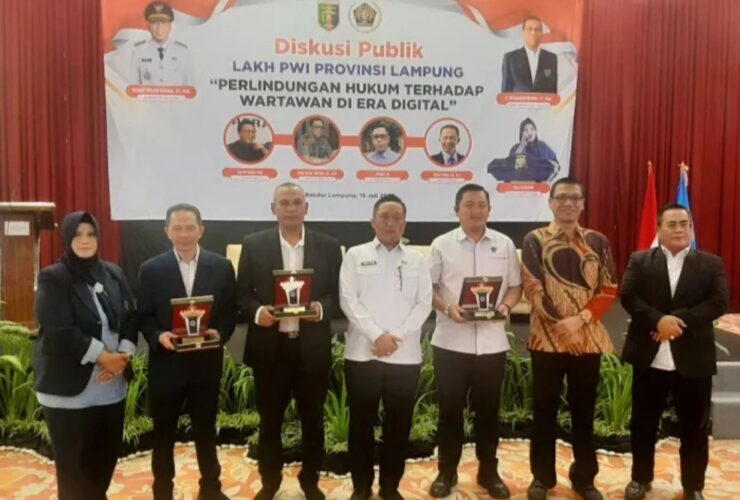 Diskusi Publik LAKH PWI Lampung Soroti Perlindungan Hukum Wartawan di Era Digital